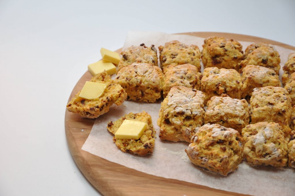 Date and carrot scones